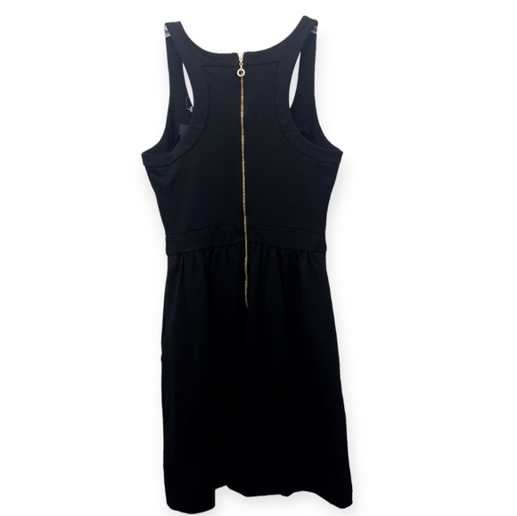 Cynthia Rowley Women's Size Small Dress Skater Basic Little Black Fit Flare - Picture 4 of 14